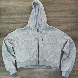 Under Armour Gray Zip-Up Hoodie